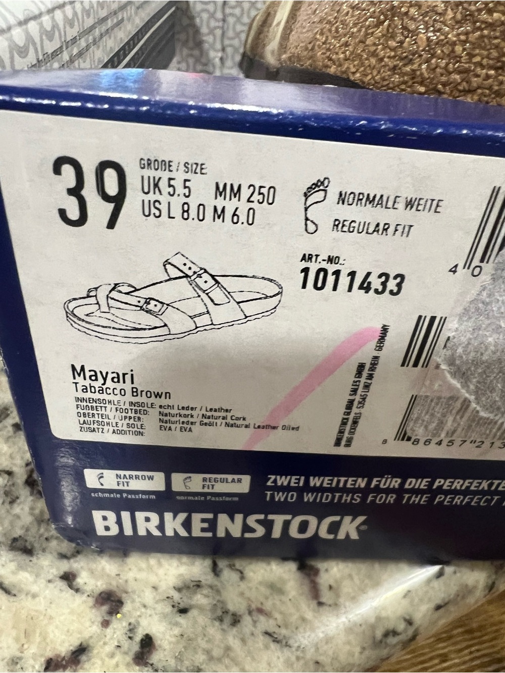 Birkenstock Mayari - NEW Tocacco brown - sandals Authentic! - Picture 6 of 9
